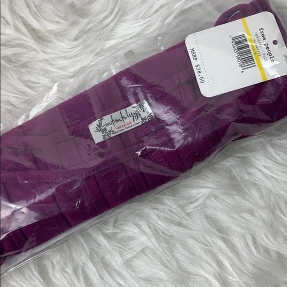 ALL YOUR LOVE CROP wine M S3 - Picture 4 of 4